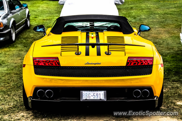 Lamborghini Gallardo spotted in Pebble Beach, California