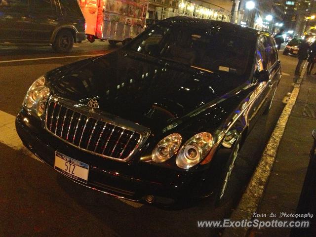 Mercedes Maybach spotted in Manhattan, New York