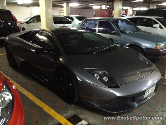 Lamborghini Murcielago spotted in Bangkok, Thailand