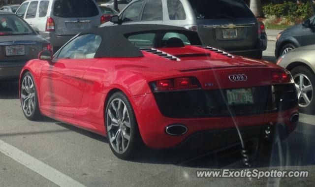 Audi R8 spotted in Fort Lauderdale, Florida