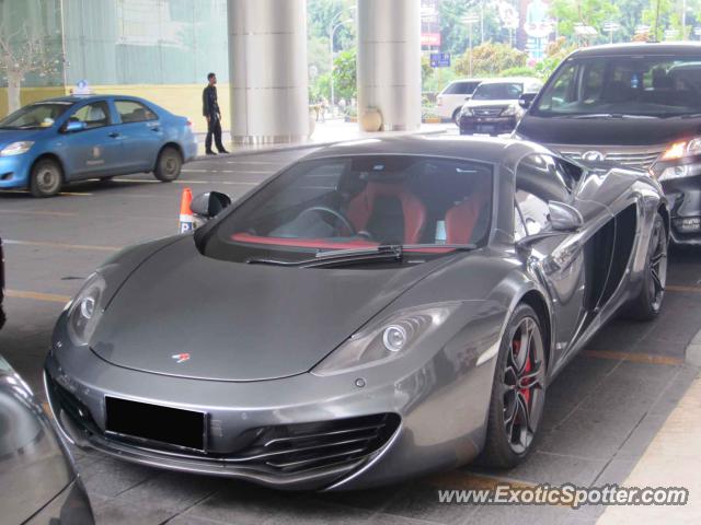 Mclaren MP4-12C spotted in Jakarta, Indonesia