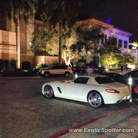 Mercedes SLS AMG spotted in Boca Raton, Florida