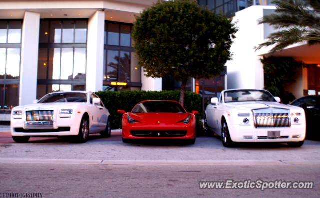 Ferrari 458 Italia spotted in Miami, Florida