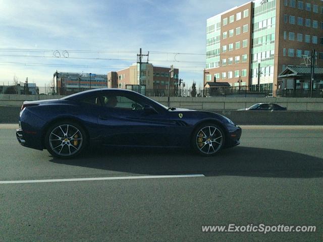 Ferrari California spotted in Highlands ranch, Colorado