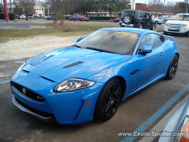 Jaguar XKR-S spotted in Panama City, Florida