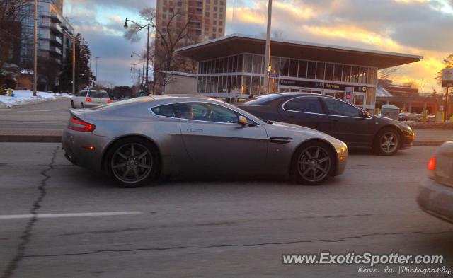 Aston Martin Vantage spotted in Toronto, Canada