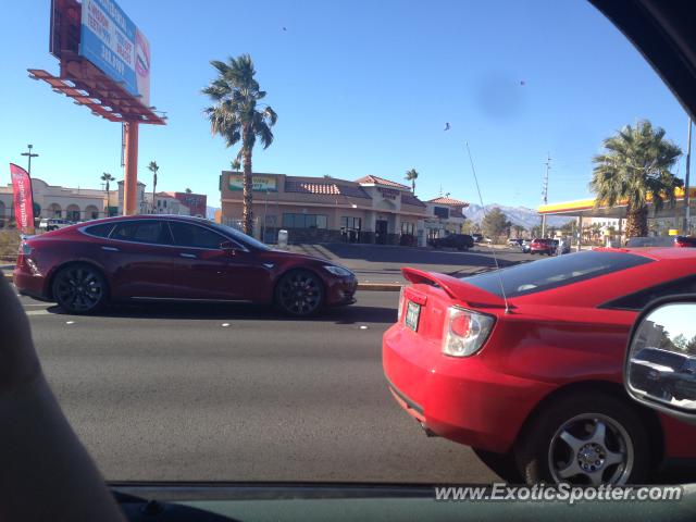 Tesla Model S spotted in Las Vegas, Nevada