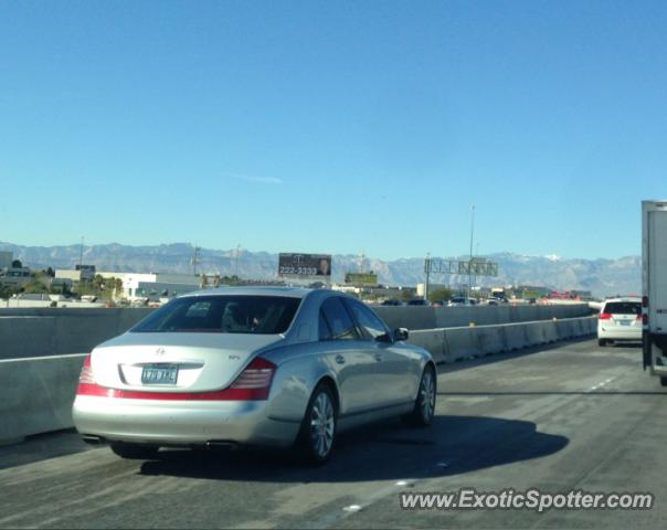 Mercedes Maybach spotted in Las Vegas, Nevada