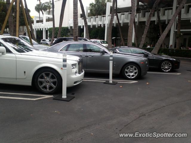 Rolls Royce Phantom spotted in Miami Beach, Florida