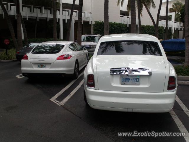 Rolls Royce Phantom spotted in Miami Beach, Florida