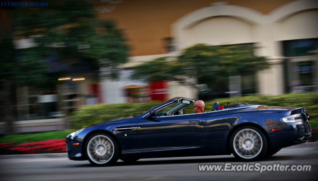 Aston Martin DB9 spotted in Coral Gables, Florida