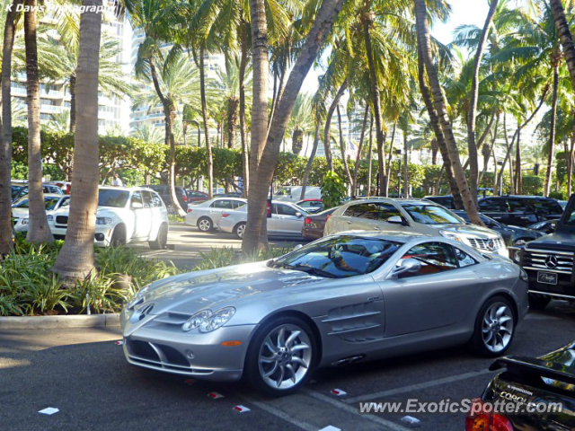 Mercedes SLR spotted in Miami, Florida