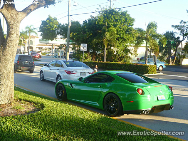 Ferrari 599GTB spotted in Boca Raton, Florida