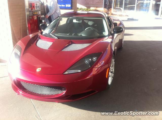 Lotus Evora spotted in Cherry Creek, Colorado