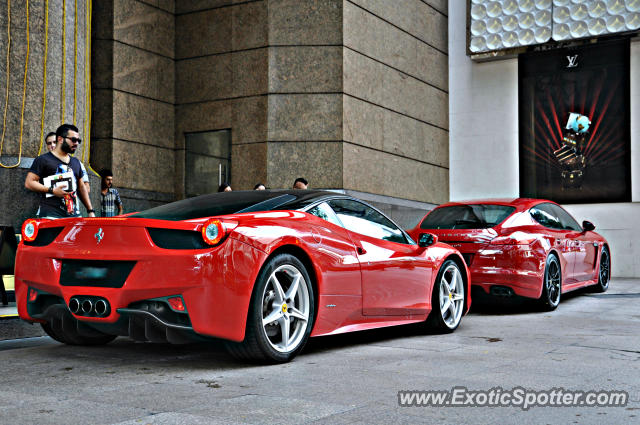 Ferrari 458 Italia spotted in Bukit Bintang KL, Malaysia