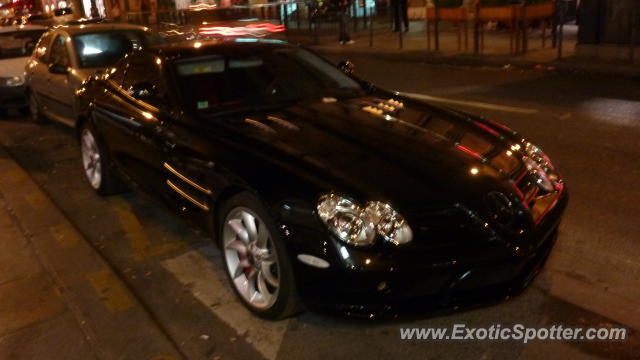 Mercedes SLR spotted in Paris, France