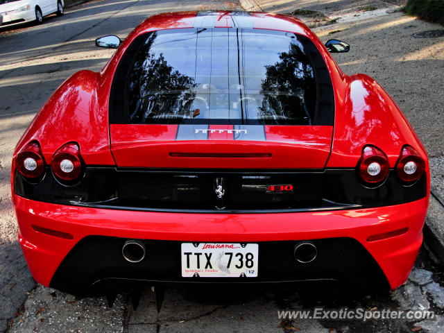 Ferrari F430 spotted in New Orleans, Louisiana