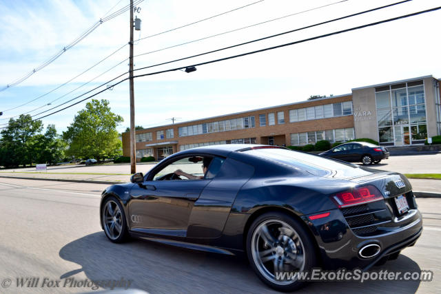 Audi R8 spotted in Boston, Massachusetts