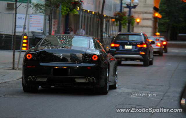 Ferrari 612 spotted in Toronto, Canada