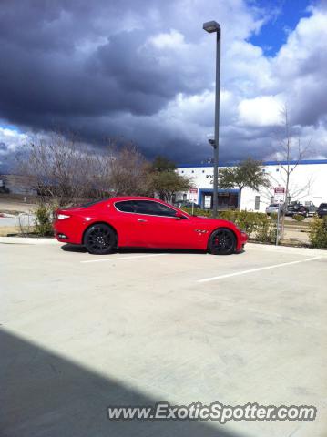 Maserati GranTurismo spotted in Dallas, Texas