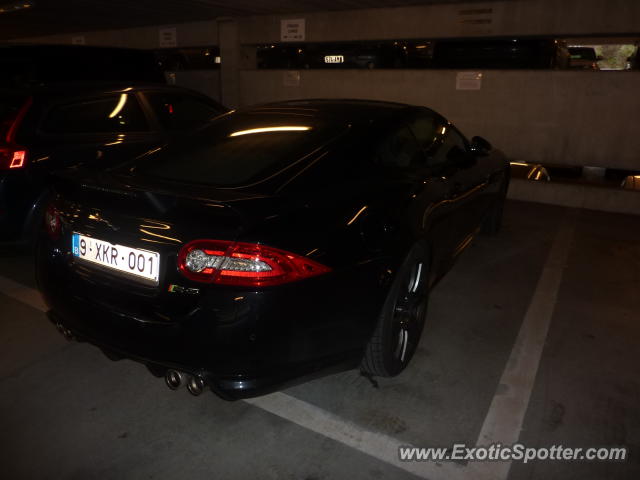 Jaguar XKR-S spotted in Zaventem, Belgium