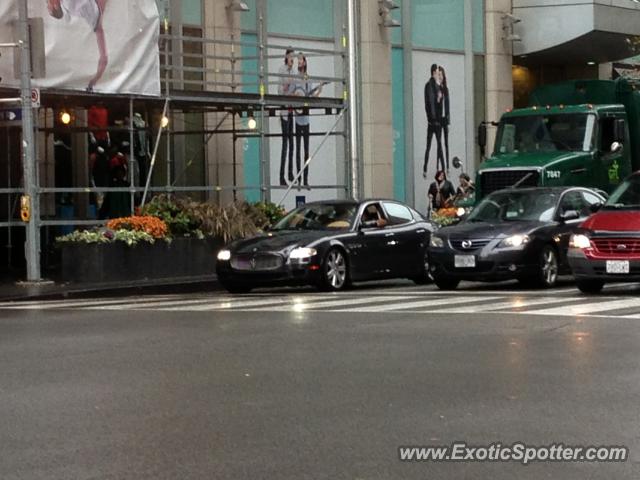 Maserati Quattroporte spotted in Toronto, Canada