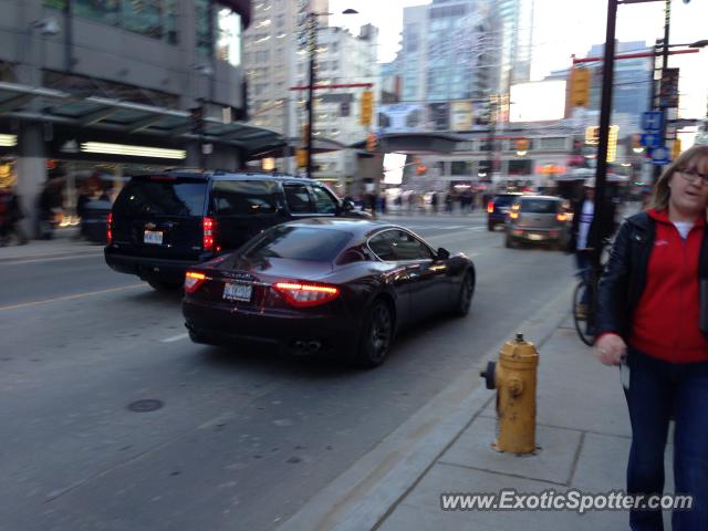 Maserati GranTurismo spotted in Toronto, Canada