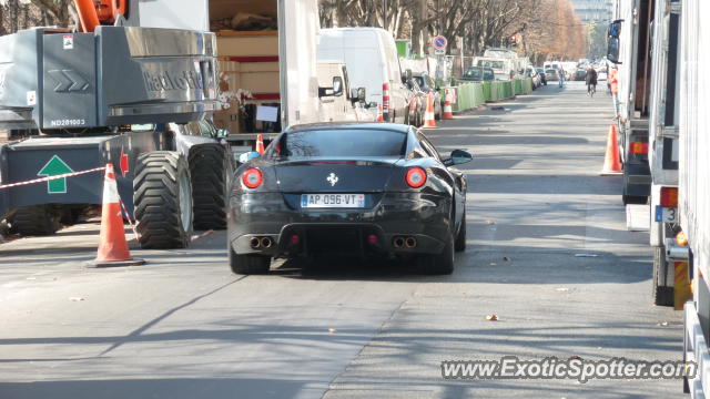 Ferrari 599GTB spotted in Paris, France