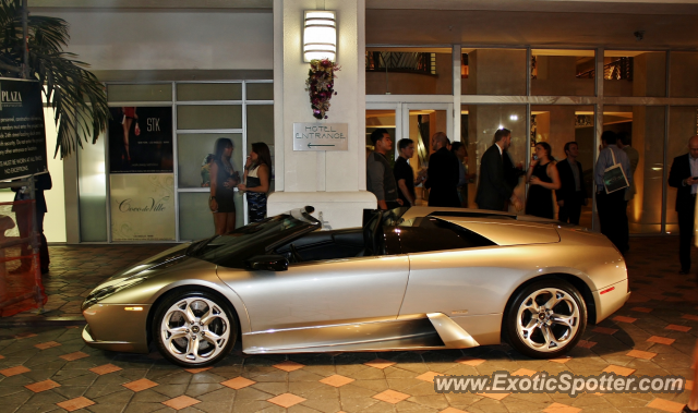 Lamborghini Murcielago spotted in Miami, Florida