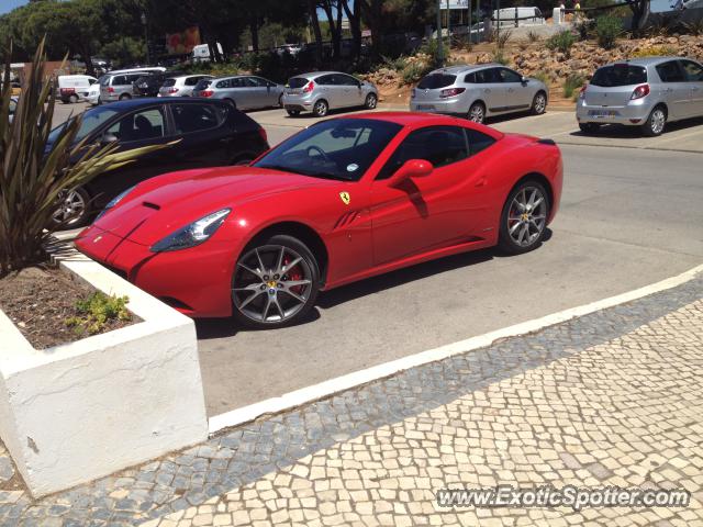 Ferrari California spotted in Quinta do Lago, Portugal