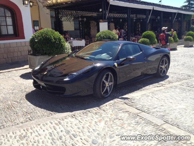 Ferrari 458 Italia spotted in Ronda, Spain