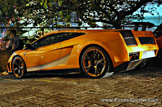 Lamborghini Gallardo spotted in Bukit Bintang KL, Malaysia