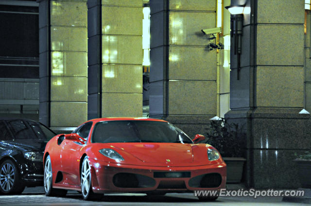 Ferrari F430 spotted in KLCC Twin Tower, Malaysia