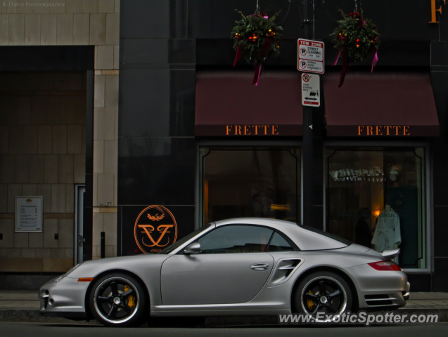 Porsche 911 Turbo spotted in Boston, Massachusetts