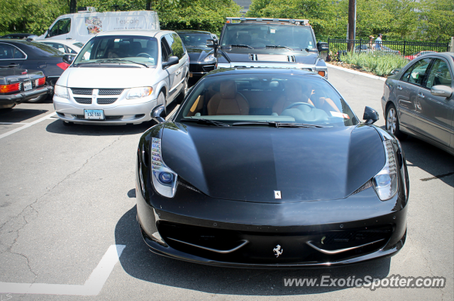 Ferrari 458 Italia spotted in Greenwich, Connecticut