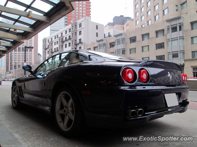 Ferrari 550 spotted in Boston, Massachusetts