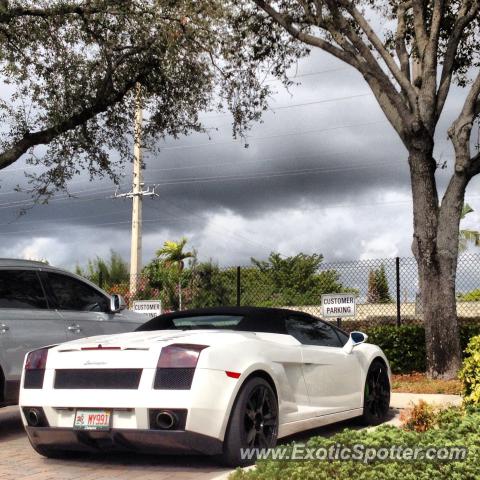 Lamborghini Gallardo spotted in Pompano Beach, Florida