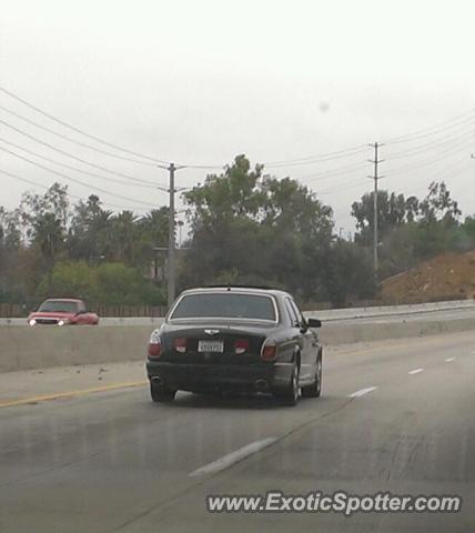 Bentley Arnage spotted in Riverside, California
