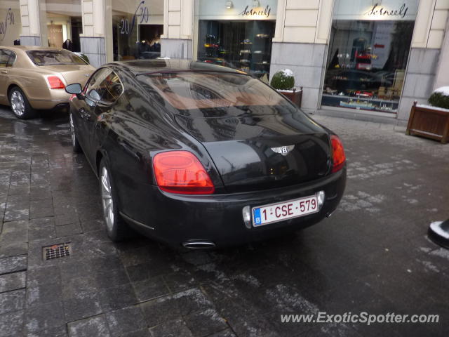 Bentley Continental spotted in Brussels, Belgium