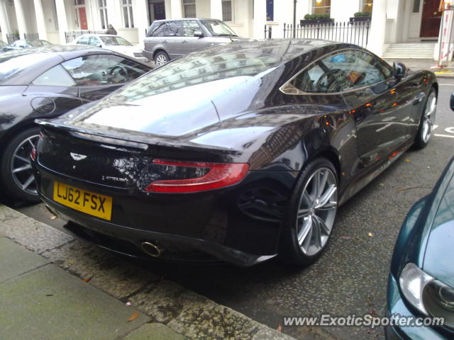 Aston Martin Vanquish spotted in London, United Kingdom