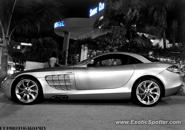 Mercedes SLR spotted in Miami, Florida