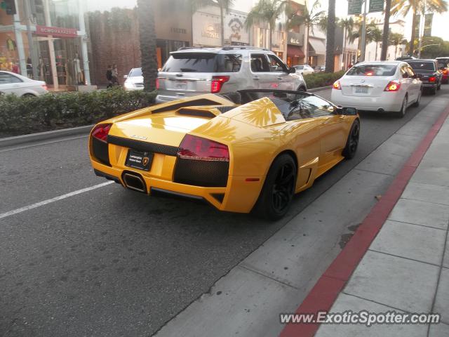 Lamborghini Murcielago spotted in Beverly Hills, California