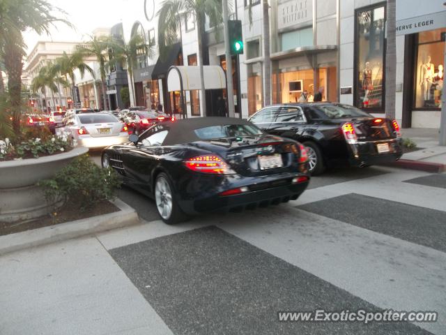 Mercedes SLR spotted in Beverly Hills, California