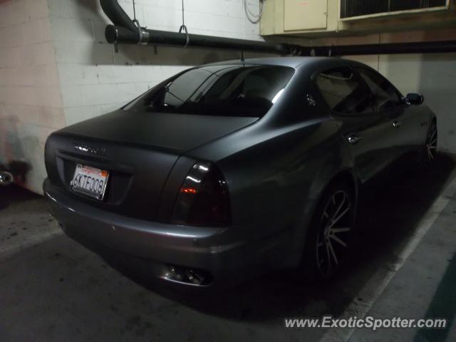 Maserati Quattroporte spotted in Beverly Hills, California