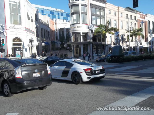 Audi R8 spotted in Beverly Hills, California