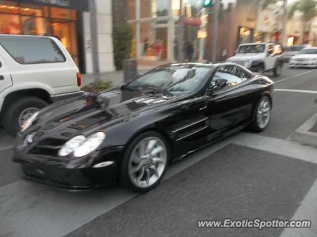 Mercedes SLR spotted in Beverly Hills, California