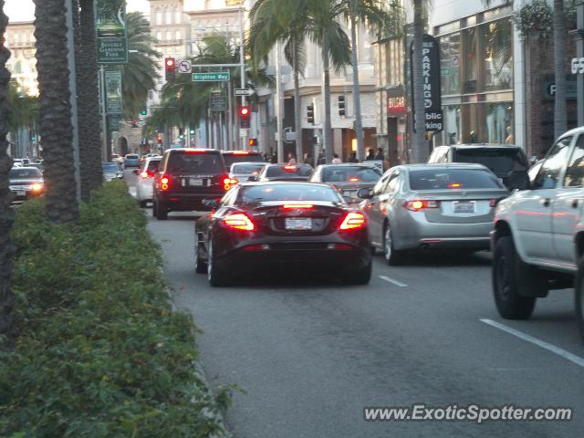 Mercedes SLR spotted in Beverly Hills, California