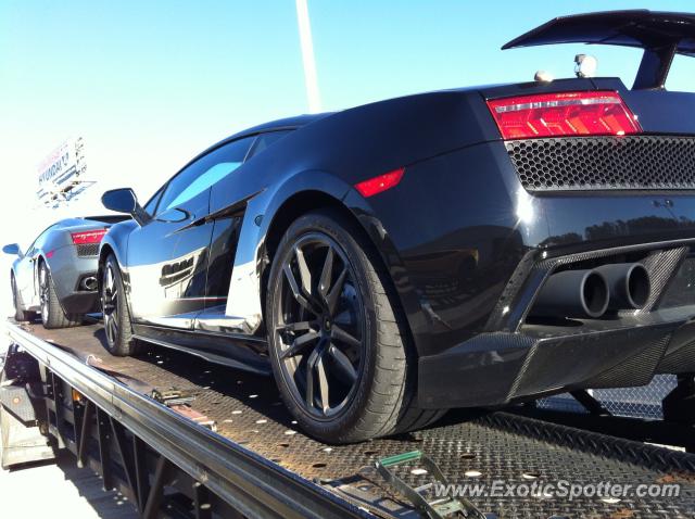 Lamborghini Gallardo spotted in Houston, Texas