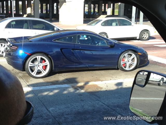 Mclaren MP4-12C spotted in Dallas, Texas