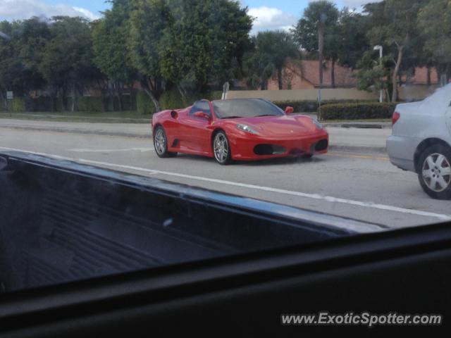 Ferrari F430 spotted in Boca Raton, Florida